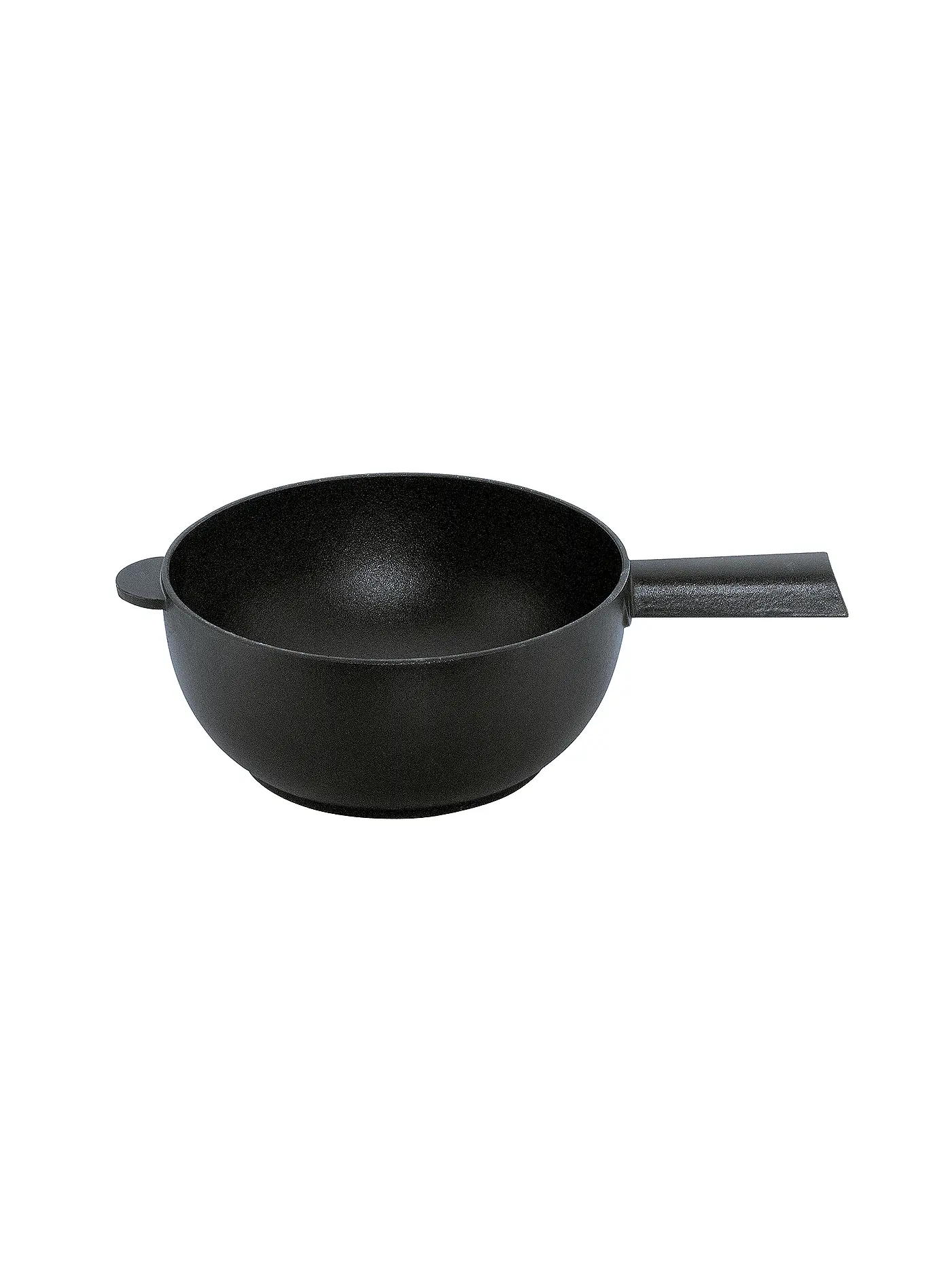 SPRING | Fondue Guss Caquelon 20cm Schwarz Matt | 